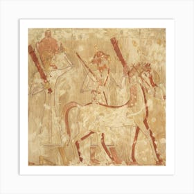 Syrians Bringing Horses, Tomb Of Rekhmire By Nina De Garis Davies Art Print