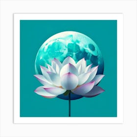 Lotus Flower 9 Art Print