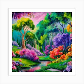 Fairy Garden Art Print