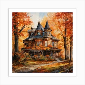 Victorian House Art Print