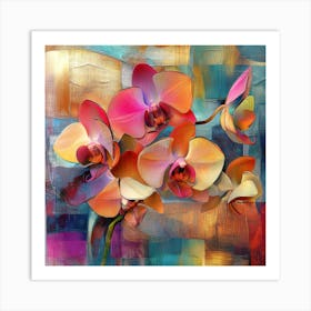 Orchids 12 Art Print