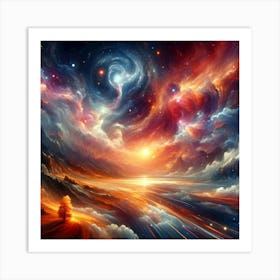 Astral Aura 5 Art Print