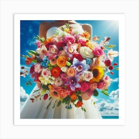 Wedding Bouquet 2 Art Print