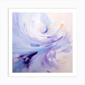 Pastel Cascade Art Print