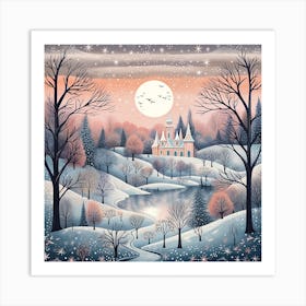 Winter Landscape 1 Art Print