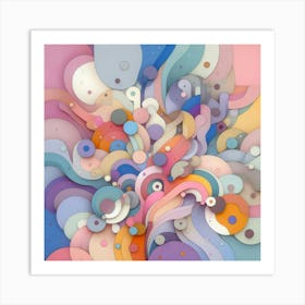 Abstract Painting 309 Art Print