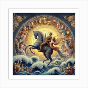 St Michael 2 Art Print