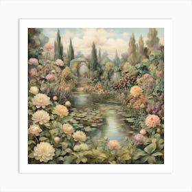 Lily Pond Art Print