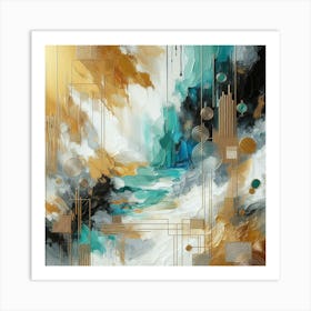 Abstract Painting 1 Art Print