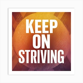 Keep On Stirring Art Print