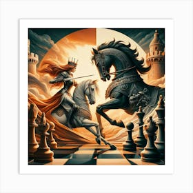 Chess11 Art Print