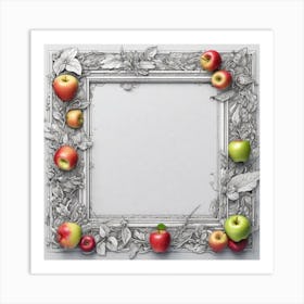 Apple Frame 5 Art Print