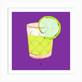 Food Cocktail Art Print