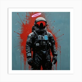 Space Man Art Print