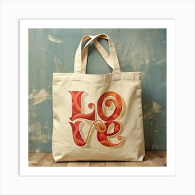 Love Tote Bag Art Print