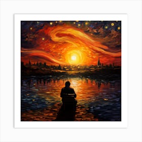 Starry Night Art Print