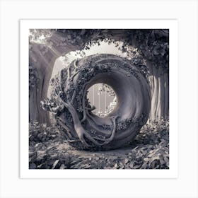 Tree In The Forest Art Print