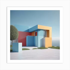 Modern House Art Print