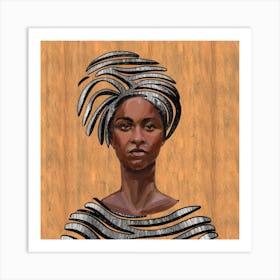 African Woman Art Print