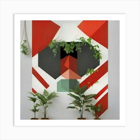 Geometric Wall Art 1 Art Print