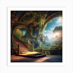 Fairytale Forest 1 Art Print