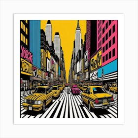 NY street Art Print