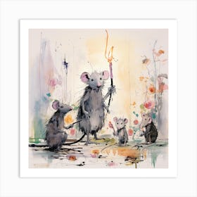 Mice mouse Art Print