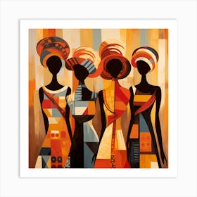 African Women 4 Art Print