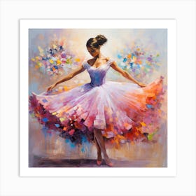 Ballerina 15 Art Print