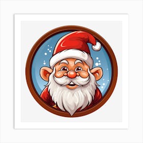 Santa Claus Art Print