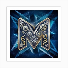 Letter M Art Print