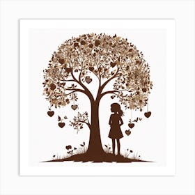 Tree Of Love Art Print