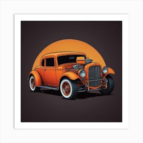 Hot Rod 1 Art Print