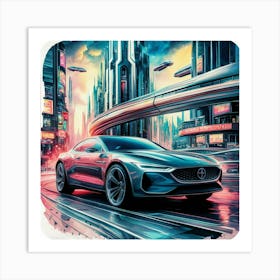 Car Art 5 Art Print