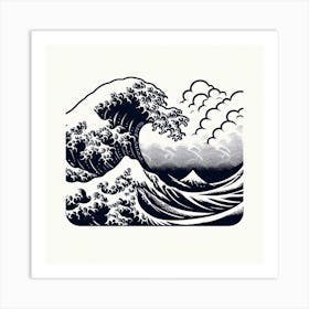 Great Wave Off Kanagawa Art Print