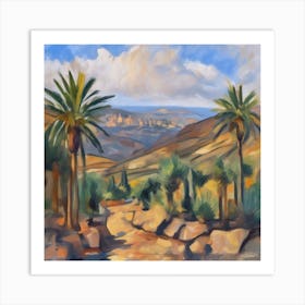 Gran Canaria Landscape Art Print