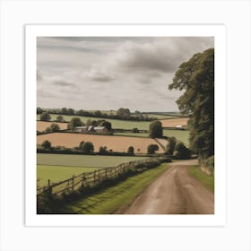 Country Road 2 Art Print