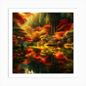 Autumn Forest 6 Art Print