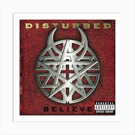 Disturbed Album Covers 4 Art Print