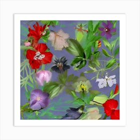 The Flowers Art Print