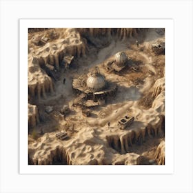 Deserted Village 2 Art Print