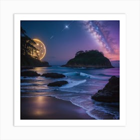 Sacred cove Art Print