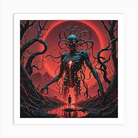 Cyborg Art Print