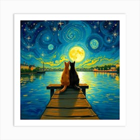 Starry Night 225 Art Print