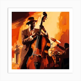 Jazz Musician 30 Art Print