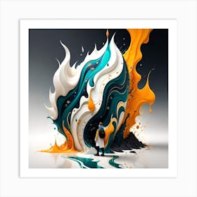 Abstract Painting 6 Art Print