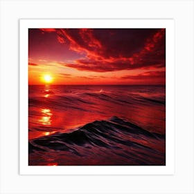 Sunset, Beautiful Sunsets, Beautiful Sunsets, Beautiful Sunsets 1 Art Print