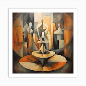 Abstract Painting 49 Art Print