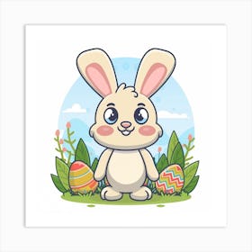 Easter Bunny 7 Art Print