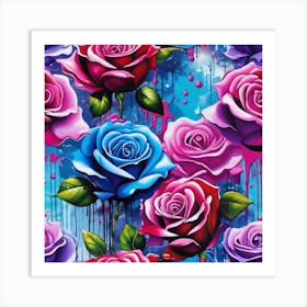 Roses 7 Art Print